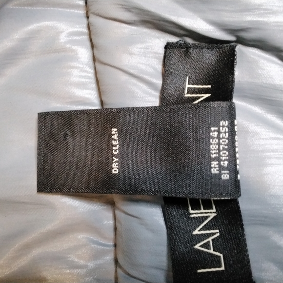 Lane Bryant Gray Nylon and Polyester Jacket with Faux Fir Collar Size 22/24 - Picture 5 of 5